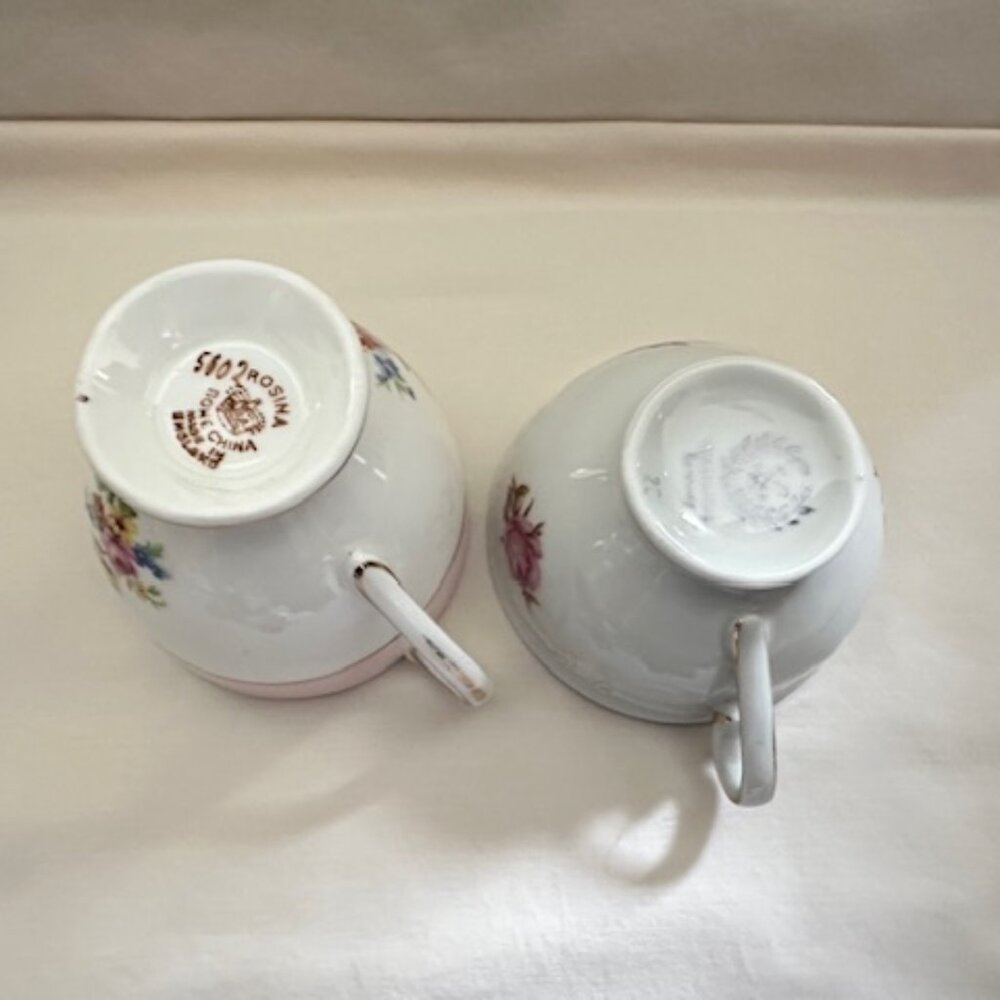 Pair of Vintage Teacups - Picture 6 of 9